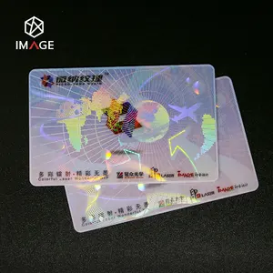 Cartão de identificação governamental PVC/PETG/PETT com chip RFID holograma de segurança