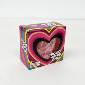 Juguetes Sensoriales Antiestrés de Forma de Corazón, de Subida Lenta, Blandos y Apretables, para Calmar la Ansiedad, con Afirmaciones Positivas, Paquete de Juguetes Antiestrés - Product Image 2