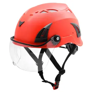 Offshore drilling climbing safety helmet