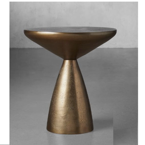 Muebles de interior únicos modernos Mesa auxiliar de metal comercial personalizada con patrón redondo para el hogar o la sala de estar - Product Image 5