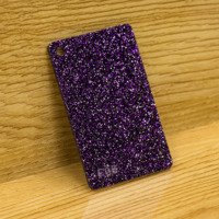 Or scintillant, argent, oignon, rose, panneau acrylique épaisseur 3MM, violet, rose, bleu, vert, plexiglas, Laser PMMA/bricolage