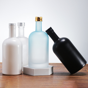 100ml smerigliato trasparente 200ml 500ml 700ml bottiglie di vino <span class=keywords><strong>e</strong></span> Vodka sughero sigillato per Tequila utilizzare la conservazione del vino ghiacciato - Product Image 4