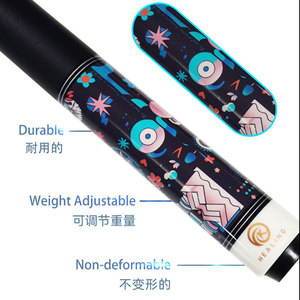 Carbon Fiber <b>Pool</b> <b>Cue</b> 11.8mm Head Non Slip Grip Durable Nine Ball <b>Cue</b> Set - Product Image 4