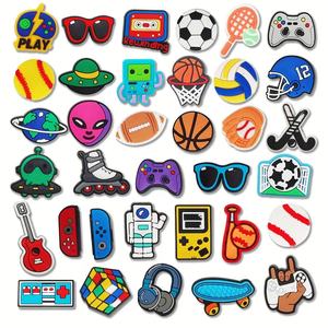 Novedad 2025: Charms para Calzado Deportivo, Logotipo Personalizado, PVC, Decoraciones Personalizables para Zapatillas, Embalaje Personalizado, para Hombre y Mujer - Product Image 1