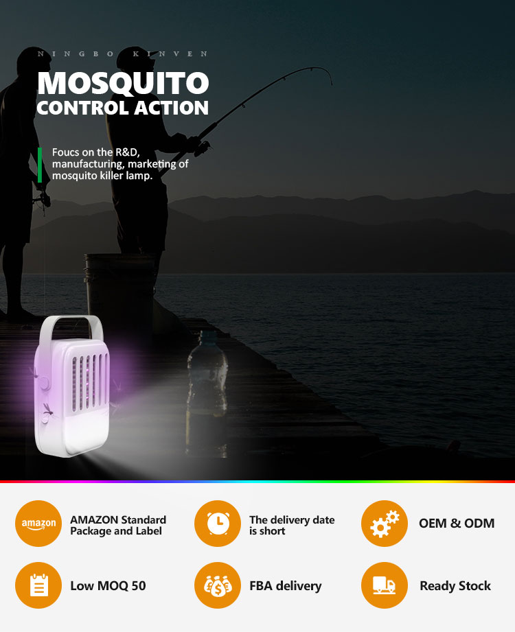 Dayoung Bug Zapper Powerful Electric Mosquito Insect Killer Insect Fly Trap Rechargeable LED Mosquito Killer Lamp Trap