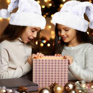 Nouveau chapeau <span class=keywords><strong>de</strong></span> Père Noël en peluche flocon <span class=keywords><strong>de</strong></span> neige brodé avec des paillettes scintillantes 100% coton Utilisation à la plage Décoration <span class=keywords><strong>de</strong></span> fête <span class=keywords><strong>de</strong></span> vacances - Product Image 2