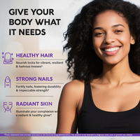 Capsules de supplément de biotine OEM/ODM Acide hyaluronique et collagène Multivitamines Capsules de vitamines pour les cheveux, les ongles et la peau