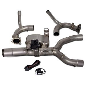 Kit Completo de Escape para Motocicleta BMW R1300GS 1300GS 1300gsa 1300adv, Colectores de Titanio con Válvula de Control Eléctrico - Product Image 2