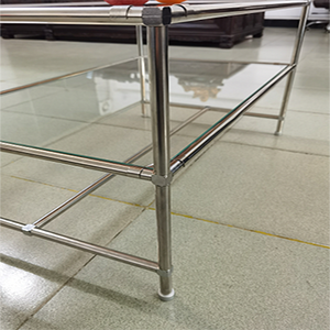 La Table à thé moderne en acier du salon peut être personnalisée - Product Image 3