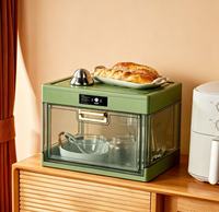 Boîte de rangement en plastique transparente anti-poussière, choix populaire, pour tasses de cuisine et organisateur d'articles divers