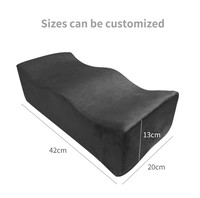 Coussin de soutien fessier en mousse post-récupération en polyester hypoallergénique confortable certifié Oeko-Tex pour chaises de bureau et voitures