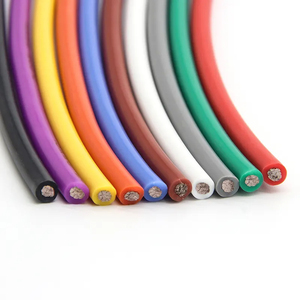Cable <span class=keywords><strong>de</strong></span> <span class=keywords><strong>silicona</strong></span> Ultra Flexible 18awg <span class=keywords><strong>de</strong></span> alta temperatura 600V/220V Cable calefactor <span class=keywords><strong>de</strong></span> goma <span class=keywords><strong>de</strong></span> un solo núcleo Calentador Cables eléctricos sólidos - Product Image 4