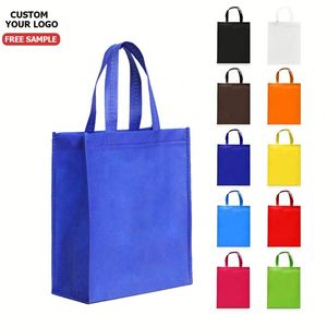 Bolsa de Compras Ecológica de Tela No Tejida Reciclada con Certificación TUV y Cierre de Cremallera para Promoción - Product Image 1
