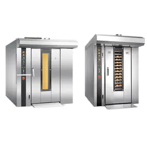 Bakery equipment commercial deck oven kitchen bread baking rotating bakery ovens