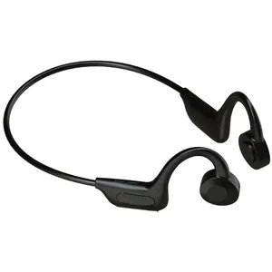 Earbud Bantalan Telinga Perahu Nirkabel, Headphone Konduksi Tulang untuk Lenovo Samsung Apple iPhone