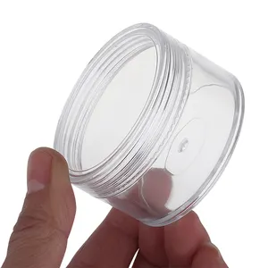 20ml 30ml 40ml 50ml Plastic Ps Cosmetic Cream Jar