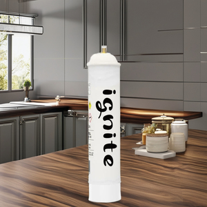 Đốt cháy 1L thép Whipper Xi lanh khí công nghiệp khí cho món tráng miệng công cụ Kem Bộ sạc và Whipped Kem sản xuất - Product Image 5