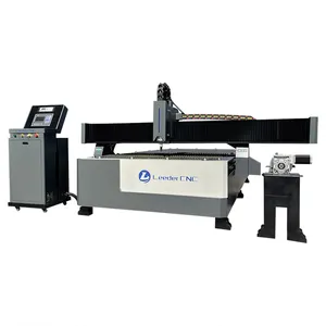 Thép ống tròn vát Cutter CNC ngọn lửa Plasma kim loại ống vuông ống máy cắt