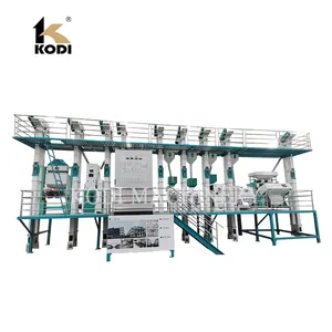 MTP38-100T High Quality Agricultural Use 2 Ton Rice Mill Plant Project