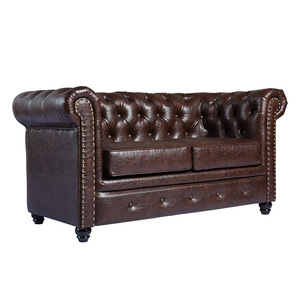 Gukiman – <span class=keywords><strong>canapé</strong></span> en cuir pour magasin de vêtements, bois massif doux, bar transparent, musique, restaurant, bar occidental - Product Image 1