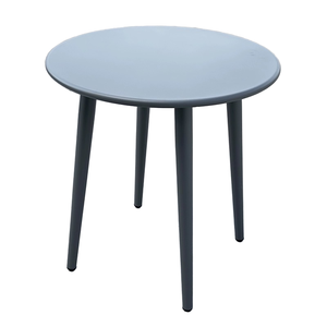 आउटडोर कॉफी दूध चाय की दुकान कार्बन स्टील छोटे गोल डाइनिंग टेबल अवकाश आउटडोर टेबल बालकनी - Product Image 2