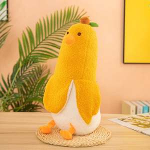 Peluches en forme de <span class=keywords><strong>banane</strong></span>, animaux en peluche, cadeaux pour garçons et filles, oreiller pour enfants, poupée en peluche, jouets en peluche en forme de canard - Product Image 4
