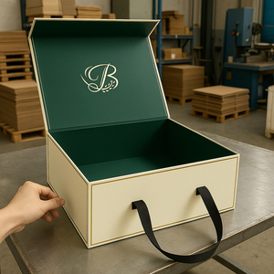 Bán Buôn Luxury Elegant Flap Có Thể Gập Lại Cứng Nhắc Hộp Quà Tặng Giấy Tùy Chỉnh In Ấn Từ Các Tông Hộp Quà Tặng - Product Image 4