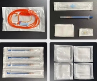 HY-420 Produit Médical Jetable Gaze Chirurgical Draps Infusion Tubes Masques Papier En Plastique Emballage Machine