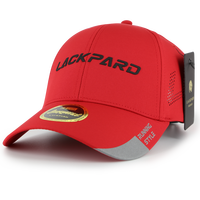 Gorra de Béisbol Unisex Lackpard de 6 Paneles, Ajustable, de Satén, con Hebilla de un Solo Paseo, Estilo Casual Deportivo, con Patrón de Letras Impresas por Transferencia Térmica