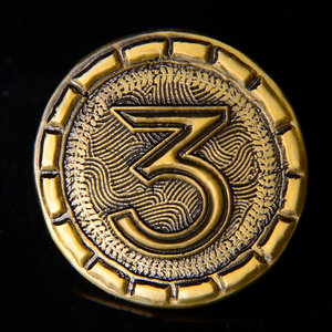 3Dアイデンティティプロモーションメタルアンティークゴールド真鍮コインブラックカスタムロゴチャレンジ記念品記念コイン - Product Image 3
