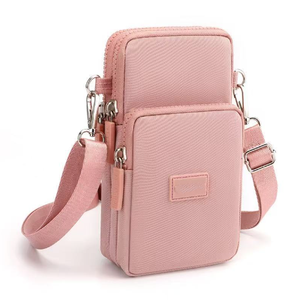 <b>Hot</b> Sale Waterproof Fashion Multi-Function Crossbody Mobile Phone & Arm <b>Bag</b> with Zipper Closure Polyester Material - Product Image 1