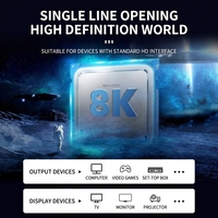 Câble HDMI 2.1 AOC 48 Gbps 8K, fibre optique 4K 120 Hz, HDR dynamique, longue portée 100 m, intégration murale pour téléviseur, moniteur, projecteur