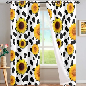 Cortinas Para Ventanas De Habitacion Cortinas De <span class=keywords><strong>Ventana</strong></span> De Lujo 52*63 y 52*84 Pulgadas Impresión bajo demanda Impresión de dormitorio de niños de alta calidad - Product Image 4