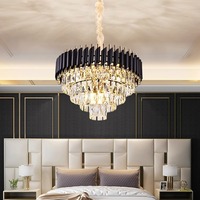 Lustre en cristal E14, luminaires en cristal, lampe suspendue LED, lustres en cristal, lampe de restaurant