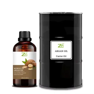 Vente en gros d'huile d'argan marocaine vierge biologique pressée à froid 100% naturelle pure de marque privée