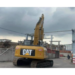 Excavadora de cadenas Caterpillar 325D usada original de Japón, 25 toneladas, excavadora hidráulica CAT 325D, pocas horas de trabajo, maquinaria de construcción - Product Image 6