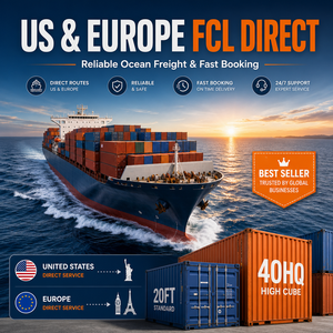 Transit maritime FCL/LCL DDP porte-à-porte pas cher, agent logistique pour expéditions Amazon FBA vers l'Allemagne, l'Europe et les États-Unis - Product Image 1