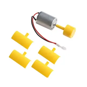 DC Micro Motor Small LED lights Vertical Axis Wind Turbine Generator Blades Electronic Components