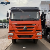 Camion benne HOWO 371 d'occasion 8X4 avec performances excellentes, moteur Euro 2 351-450HP, capacité de charge 10-15T, MVM 10-15T
