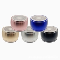 Mini-enceinte sans fil à moule exclusif d'usine, subwoofer extérieur avec microphone intégré et fonction d'appel, vente en gros