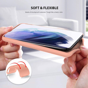 Custodia per telefono cellulare con Logo personalizzato antiurto in <span class=keywords><strong>Silicone</strong></span> liquido e robusto per Samsung Galaxy S25 S24 S23 <span class=keywords><strong>Ultra</strong></span> Plus - Product Image 6