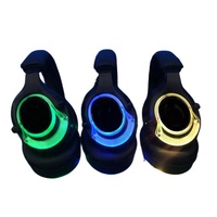 Casque d'écoute sans fil pliable F49 HI-FI LED Light Silent Party Silent Disco