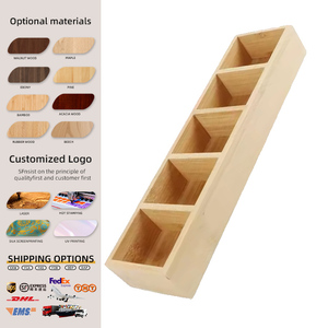 Jardinière Moderne en Bois d'Acacia Écologique, Petite Jardinière en Forme de Baril de Whisky, Vente en Gros, Jardinières de 16 Pouces pour Plantes d'Extérieur - Product Image 1
