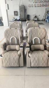 Sièges de <span class=keywords><strong>luxe</strong></span> Vito W447, sièges capitaine pour voiture, siège massant pour fourgon, en cuir PU, compatible avec les modèles Alphard et Toyota - Product Image 2