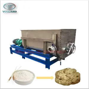 Dubbele Schroef Gluten Making Machine/Meel Seitan Gluten Wasmachine/Commerciële Tarwegluten Maker