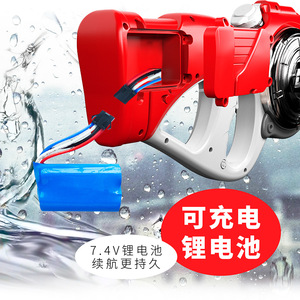 Pistola de Agua Eléctrica de la Marca KSF, Juguete de Agua, Pistola de Agua Automática, Pistola de Balas de Agua, Modelo Shantou para Verano y Actividades al Aire Libre - Product Image 5