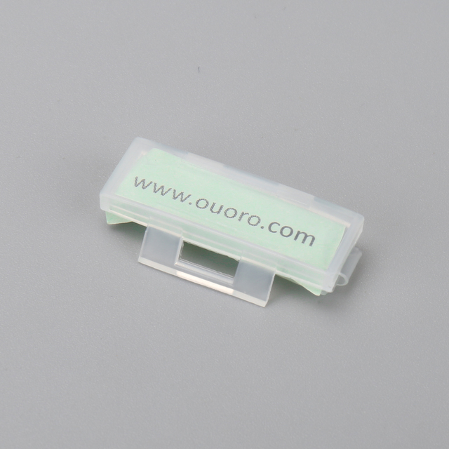 OUORO 3010 Transparent Waterproof Plastic Cable Marker Box Hot Selling Cable Tie & Marking Label Wiring Accessories