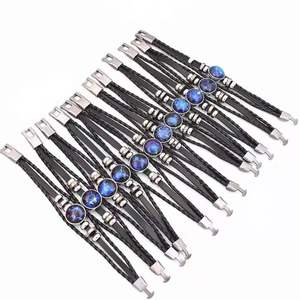 Braccialetto <span class=keywords><strong>con</strong></span> 12 Segni Zodiacali, Bracciali Costellazioni Fatti a Mano, Braccialetto <span class=keywords><strong>con</strong></span> Charm per Donna, Gioielli ZU022 - Product Image 1