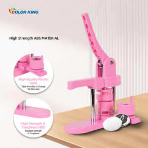 Nueva Máquina Manual de Alta Calidad para Hacer Botones de Plástico de 58mm con Máquina de Coser y Molde para Imanes de Refrigerador - Product Image 1