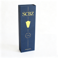Boîte cadeau en carton imperméable de luxe personnalisée avec logo, finition mate et papier gaufré pour les cadeaux de fleurs et de chocolats